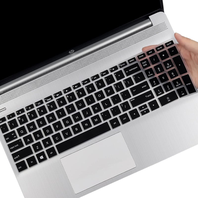 MUBUY-GOL Keyboard Cover for 17.3 HP Laptop 17-by 17-bs/ca 17t-by400/by500 17-by4013dx 17-by0053cl 17-by4633dx 17-by3613dx 17-by1053dx 17-by0021dx by4061nr by3053cl by3065st by4623dx(Not Fit 17-cn/cp/cw/ch/cr) - Image 1